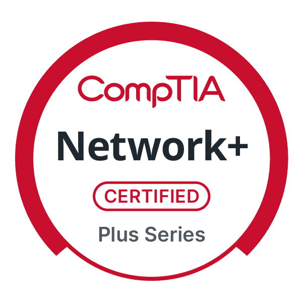 CompTIA Certified Network Plus Badge